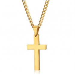 Collier croix crucifie Or 14K homme et femme