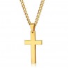 Collier croix crucifie Or 14K homme et femme