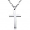 Collier croix crucifix Argent homme et femme